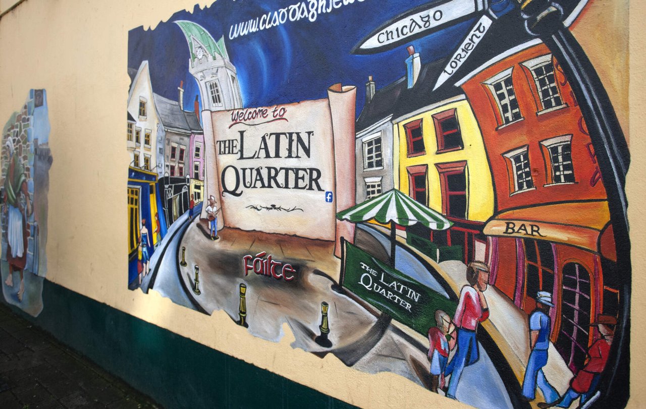 latin quarters galway artwork